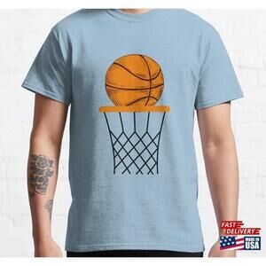 Born To Play Basketball Classic Tshirt Tee